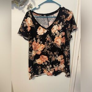 Maurice’s floral shirt